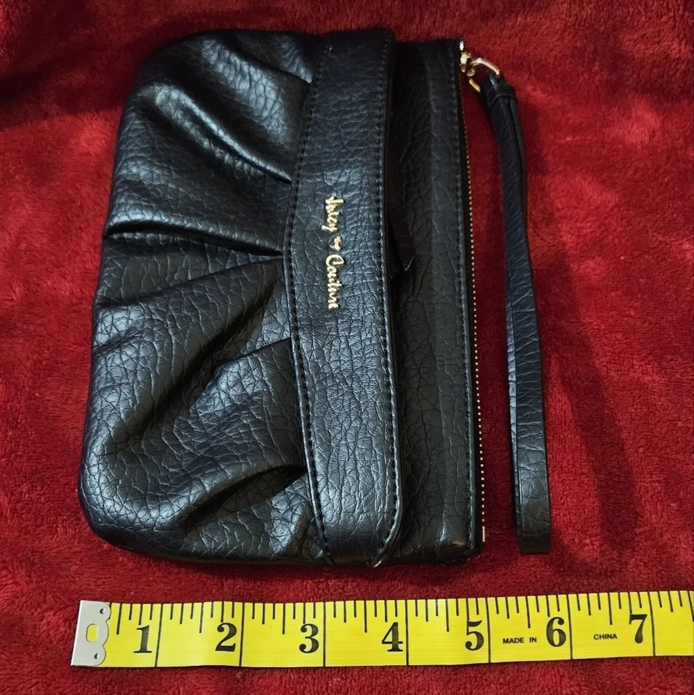 Juicy Couture Black Wristlet/Clutch